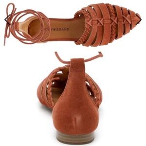 Lucky Brand Sumac Brocki Leather flats women’s Size 9